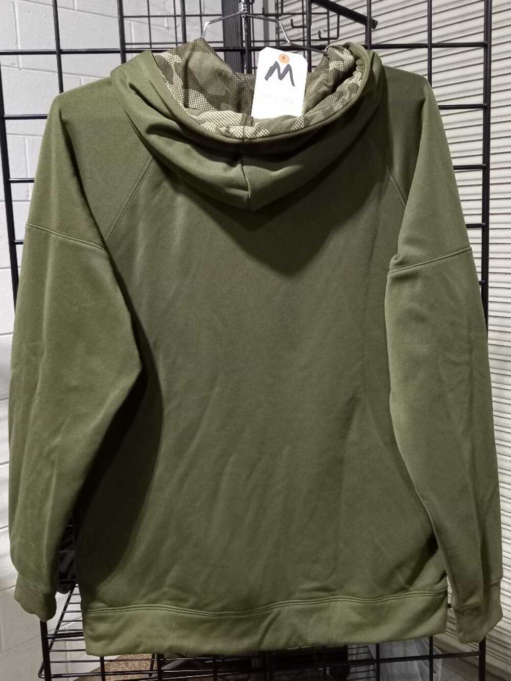 Premium Performance Full Zip Hoodie w/magnetic sides - Olive Green | Medium - Picture 3 of 9
